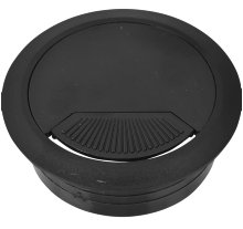 Kabelgjennomføring svart Ø60 mm